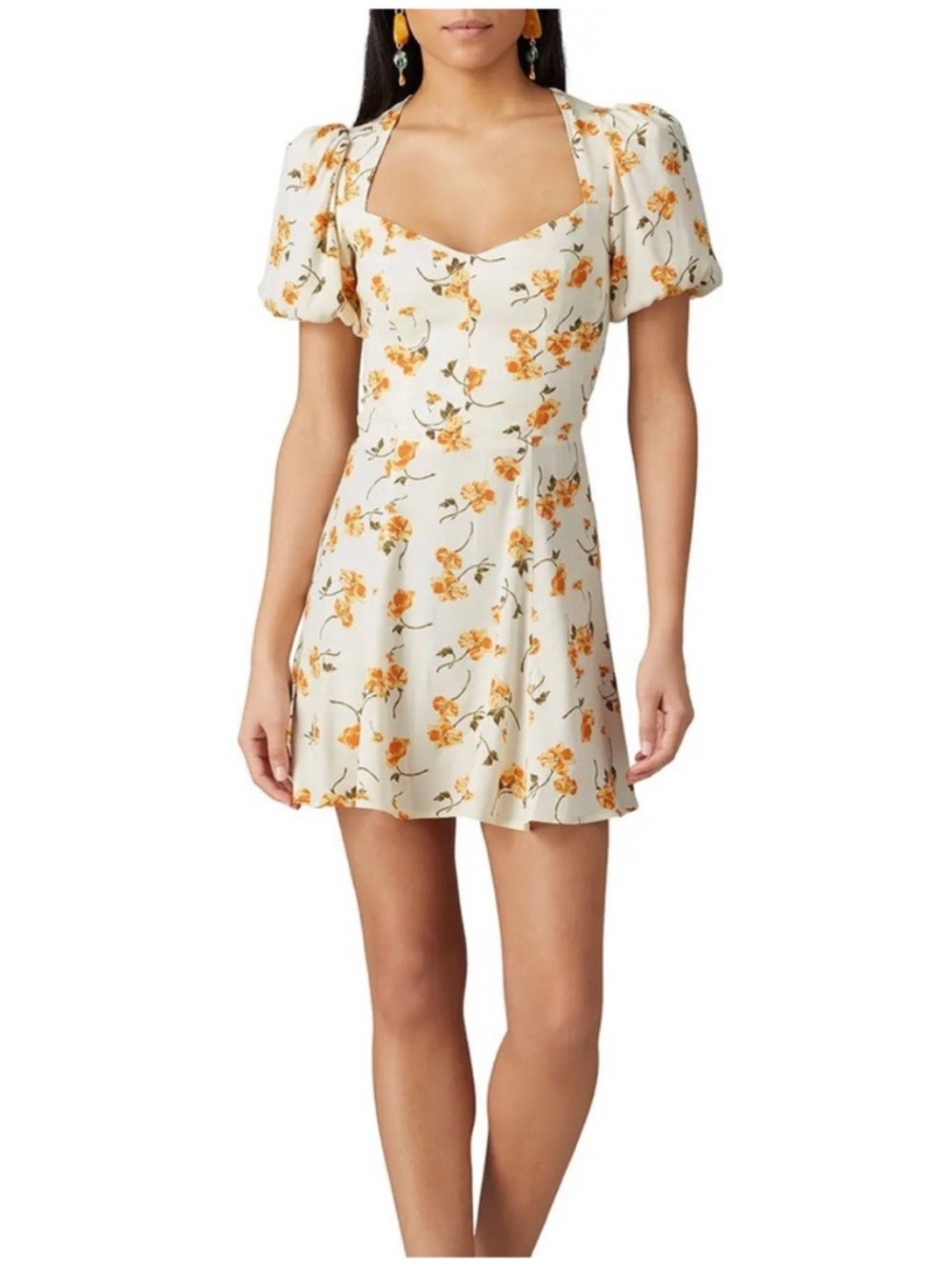 Reformation Limonada Clancie Mini Dress
